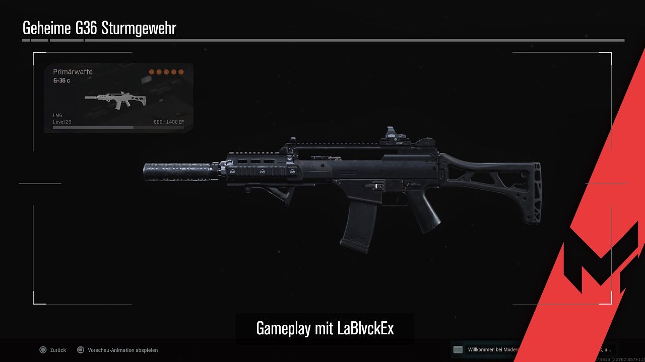 Geheime G36 in Modern Warfare | MW Gameplay | MP