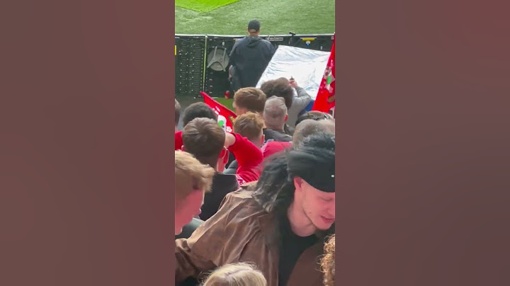Aaron Ramsdale at Wembley in the Southampton end seemingly wearing fancy dress