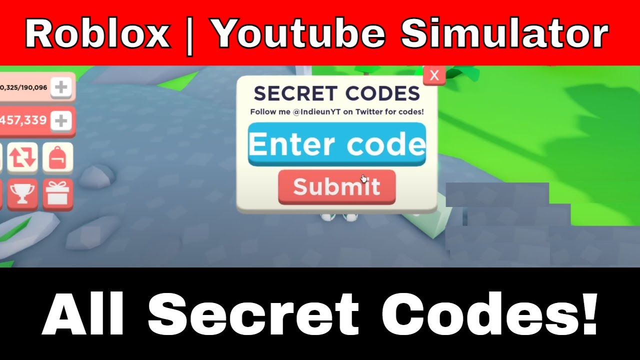 Roblox Youtuber Simulator All Secret Codes YouTube