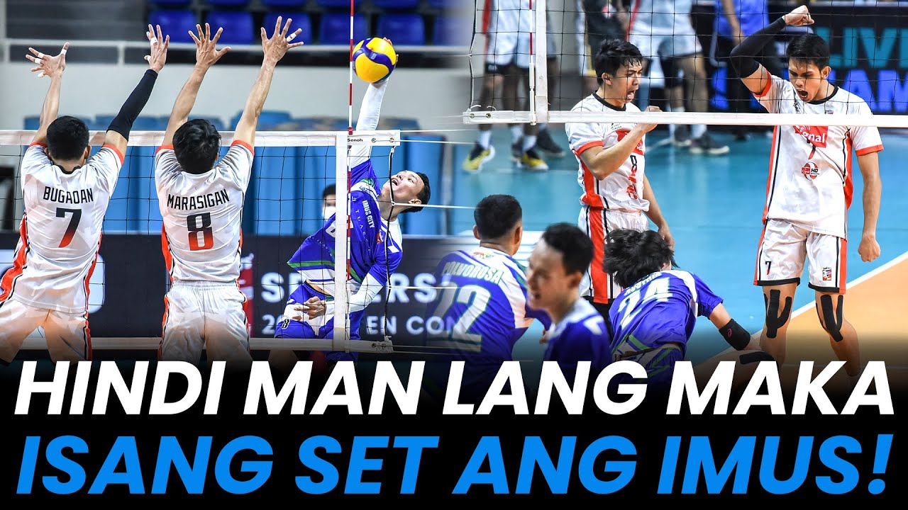 SOBRANG BIGAT PARA SA IMUS ANG NET DEFENSE NG CIGNAL HD!!! | CIGNAL HD VS IMUS | SPIKER'S TURF 2023