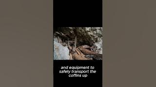 Exploring the Enigmatic Hanging Coffins Village in China's Tianzi Mountain' part 1 #Short