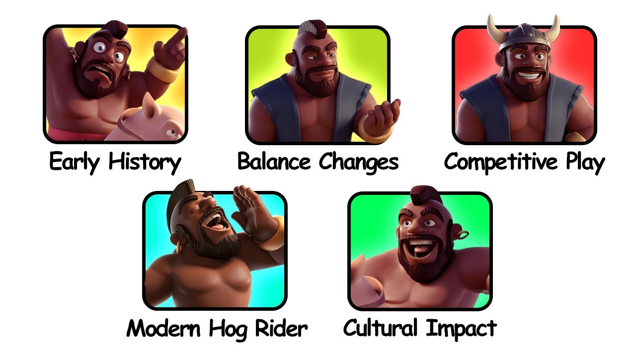 Speed Hog Rider The Entire HISTORY of the Hog Rider Explained - YouTube