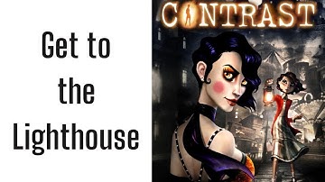 How to get the light shinning onto the stage. (Contrast game)