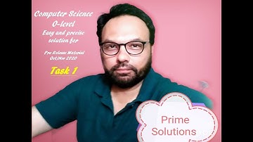 O-Level Pre.Release Material OCT/NOV 2020