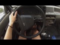 Driving the 1985 Ford Escort POV