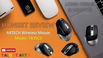 A4Tech Wireless Mouse FB35CS | Long Term 12 Months | Honest Review