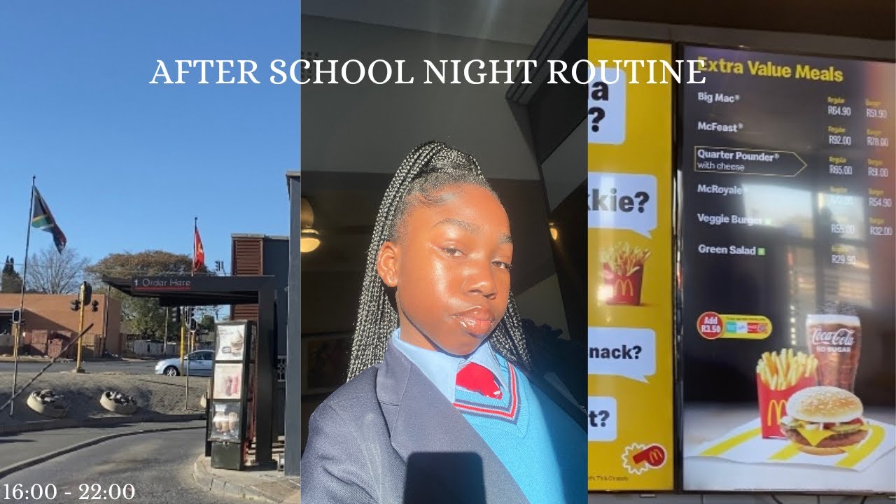 My After school night routine |South African YouTuber| - YouTube