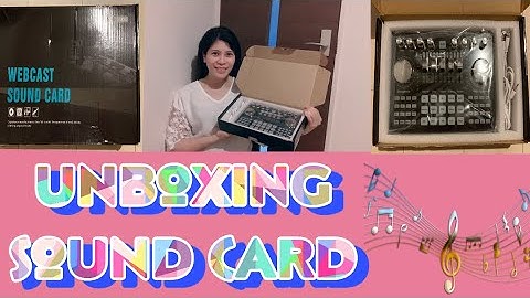 Unboxing K1 Sound Card