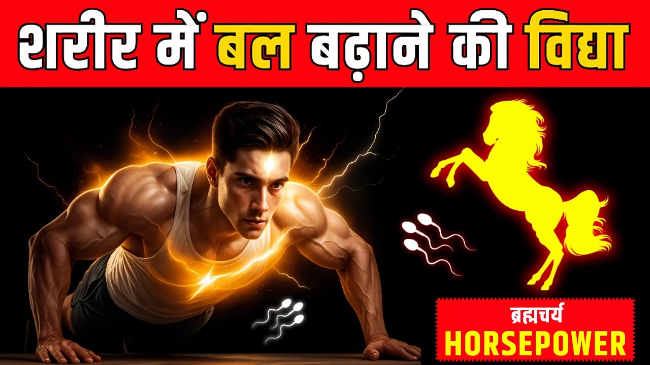 Brahmacharya Horsepower: 3 Ancient Ways to Build Strength & Inner Power 🔥