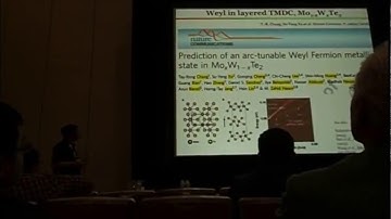 APS Talk : Discovery of Weyl fermion semimetal & topological Fermi arc quasiparticles in TaAs et.