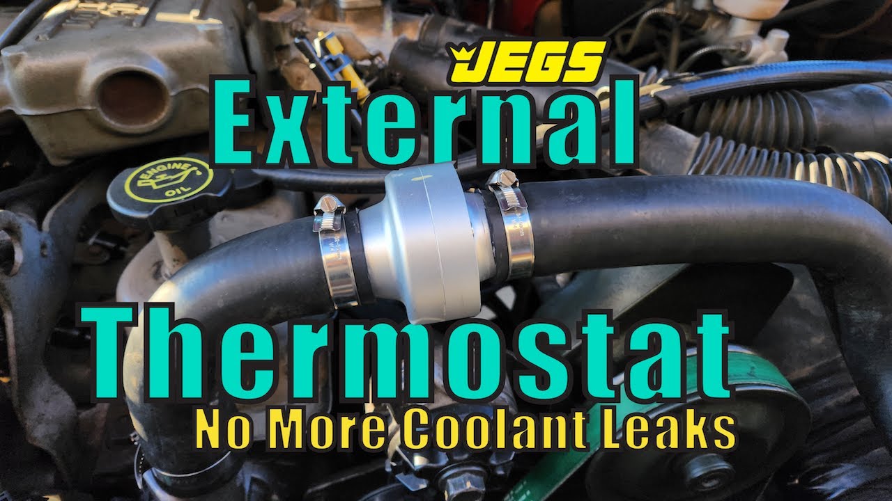External Thermostat Housing Install (JEGS)  | 1987 - 1996 Ford F-150
