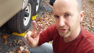 RV Winterization Part 1  How to blow out water lines