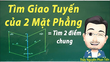 Tìm giao Tuyến của 2 Mặt Phẳng (Toán 11) | Thầy Nguyễn Phan Tiến