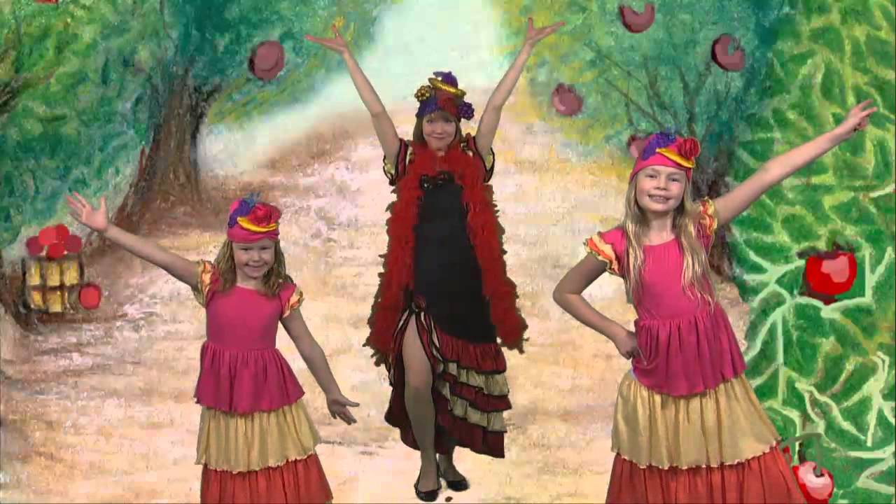 HEALTHY KIDS "Bananas On Her Head" children's song Kids music video