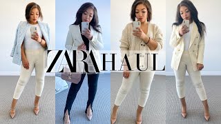 ZARA CLOTHING HAUL & TRY ON | SPRING 2021