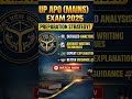 classes for UP APO (Mains)