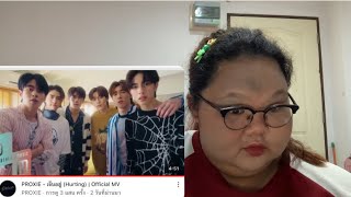 Reaction PROXIEThe 1st Albumเจ็บอยู่ (Hurting) | Official MV | Real_ninew