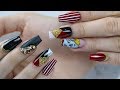 DISNEY NAIL TUTORIAL | HAND PAINTED NAILS