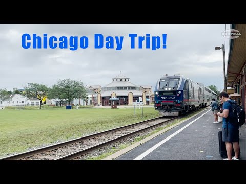 Amtrak Pere Marquette Ride to Chicago!