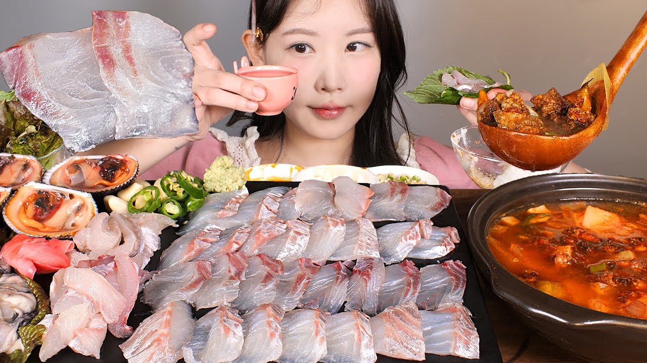 계획이 틀어진 날😏 모듬회 미더덕짜글이 피조개회 생굴 먹방 raw fish & water sea squirt soup [eating show] mukbang korean food