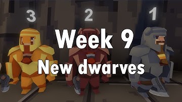 Dwarf Block Devlog week #9 - New dwarves