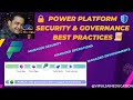 Power Platform Security & Governance | Best Practices | GPPB 2025