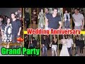 Salman Khan Sister Arpita Khan's Wedding Anniversary PARTY  Whole Bollywood
