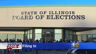 Candidates Running For Elected Office In Cook County File Nominating Petitions