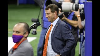 Dabo Swinney discusses Clemson's 49-28 loss to Ohio State in the College Football Playoff semifinal