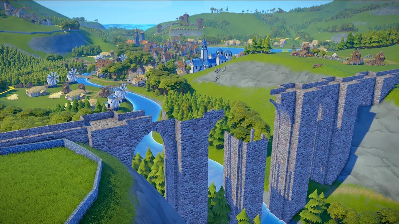 Foundation Ep. 13 BIGGEST Bridge Construction Ever Foundation City Building Tycoon