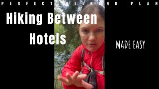 Using Komoot the right way to plan a multi day, hiking trip with Dog ￼