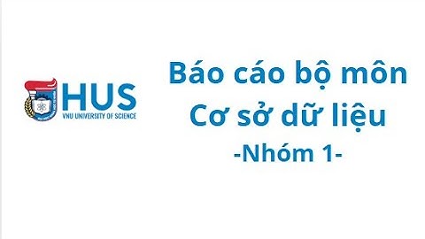 Báo cáo bộ môn Cơ sở dữ liệu : Demo Cassandra. [HUS][K68A5][Nhóm 1].