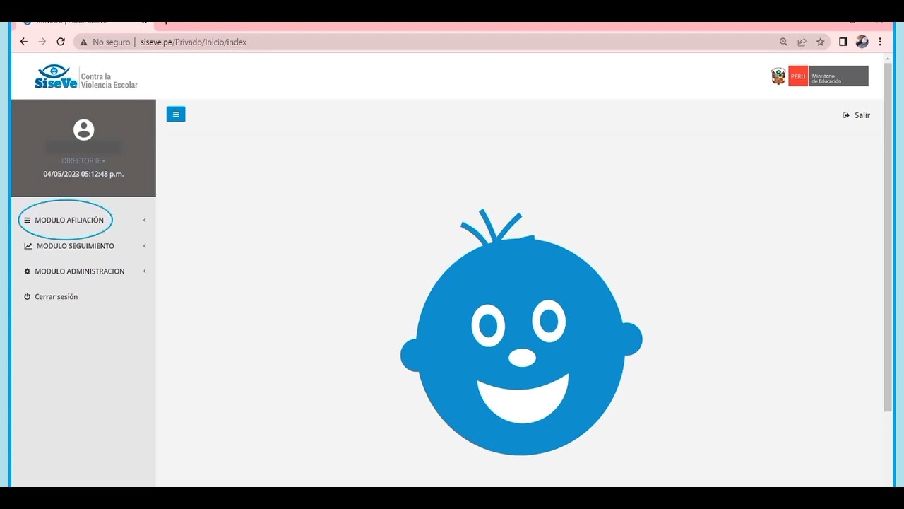 𝐋𝐀 𝐀𝐅𝐈𝐋𝐈𝐀𝐂𝐈Ó𝐍 𝐘/𝐎 𝐀𝐂𝐓𝐔𝐀𝐋𝐈𝐙𝐀𝐂𝐈Ó𝐍 𝐃𝐄 𝐃𝐈𝐑𝐄𝐂𝐓𝐈𝐕𝐎𝐒 𝐘 𝐑𝐄𝐒𝐏𝐎𝐍𝐒𝐀𝐁𝐋𝐄𝐒 𝐃𝐄 CE 𝐃𝐄 𝐒𝐔 I.E 𝐄𝐍 𝐄𝐋 𝐏𝐎𝐑𝐓𝐀𝐋 𝐒𝐈𝐒𝐄𝐕𝐄