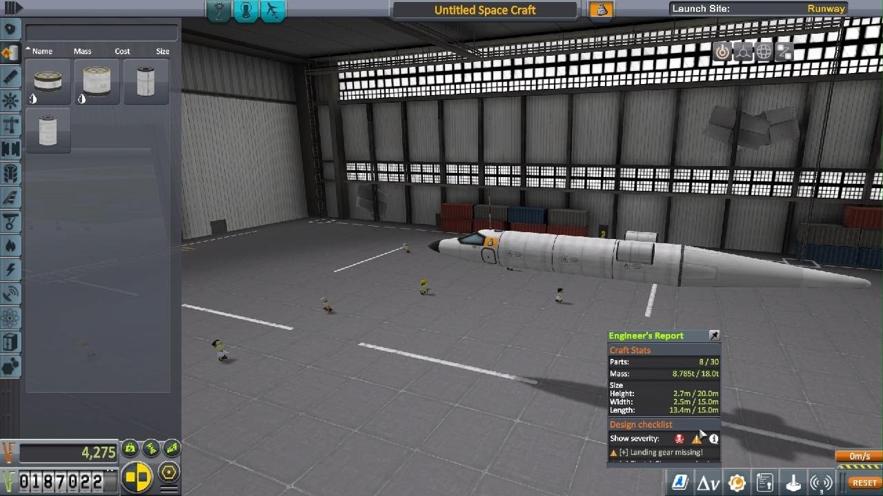 Kerbal Space Program Enhanced Edition Plane fail - YouTube