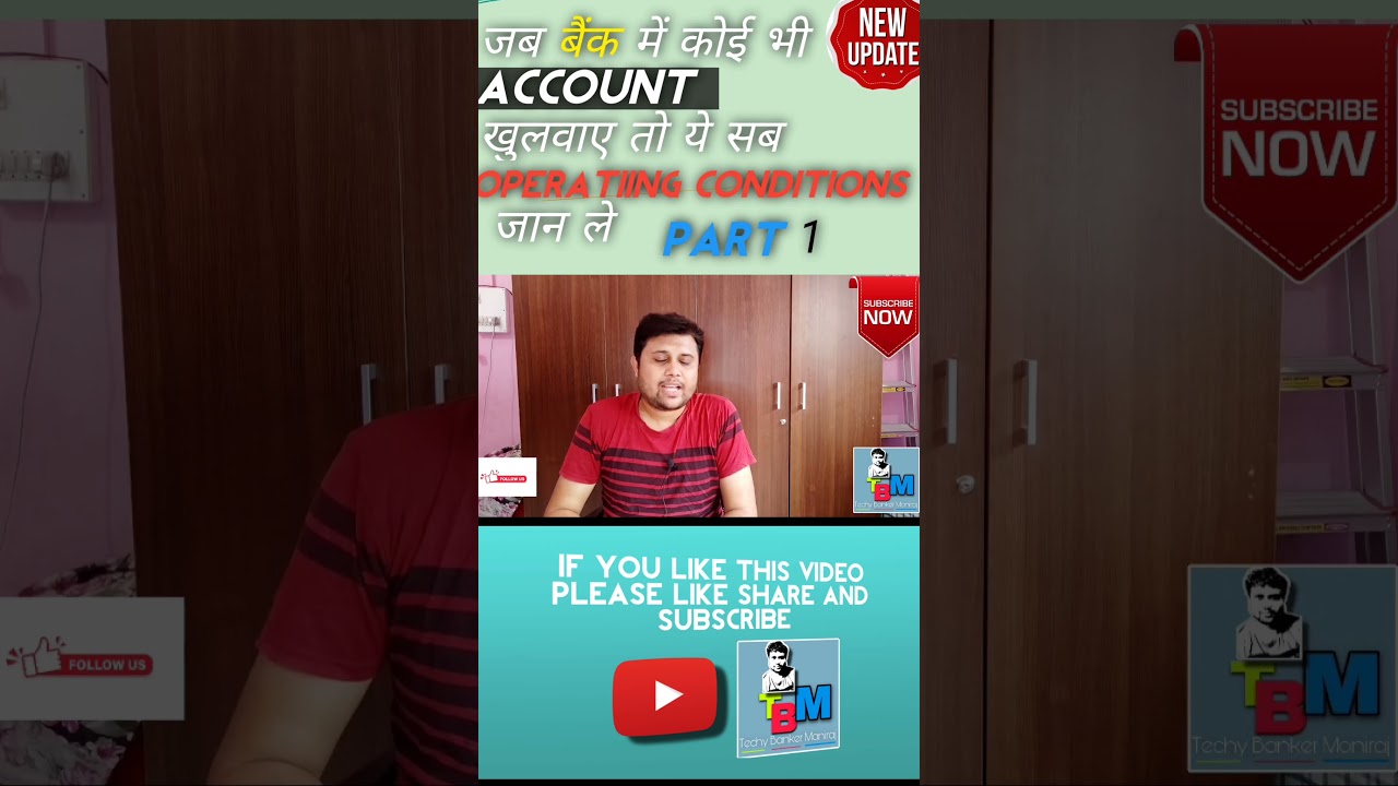 Part 1  Operating conditions in bank accounts. usefull informations. either or Survivor.