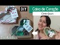 Como fazer Caixa de Coração de Papel Kraft - DIY