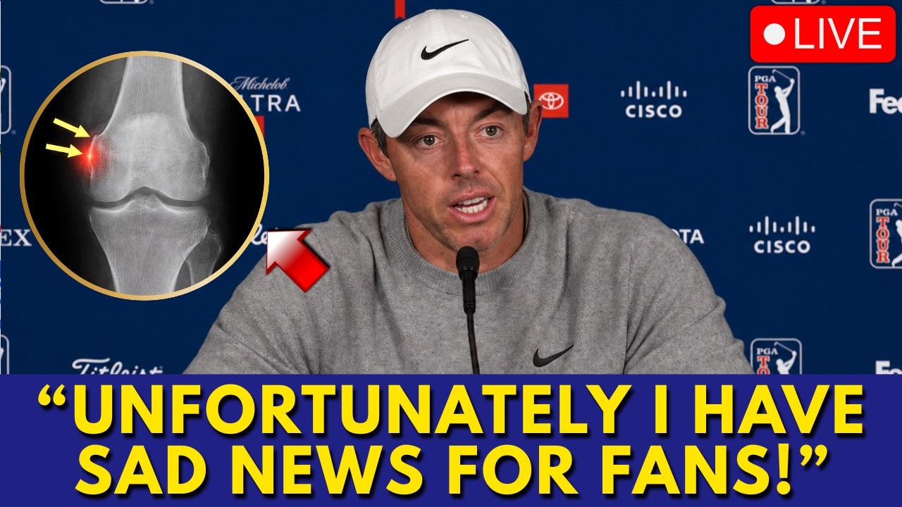 JUST ANNOUNCED! SAD NEWS ABOUT RORY McILROY SHOCKS PGA TOUR! FANS CAN'T BELIEVE THIS!