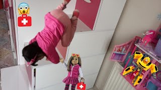 Nisa Oyun Oynarken Merdivenden Düştü, Yaramazlık Yapan Çocuğun Sonu, Funny Kids