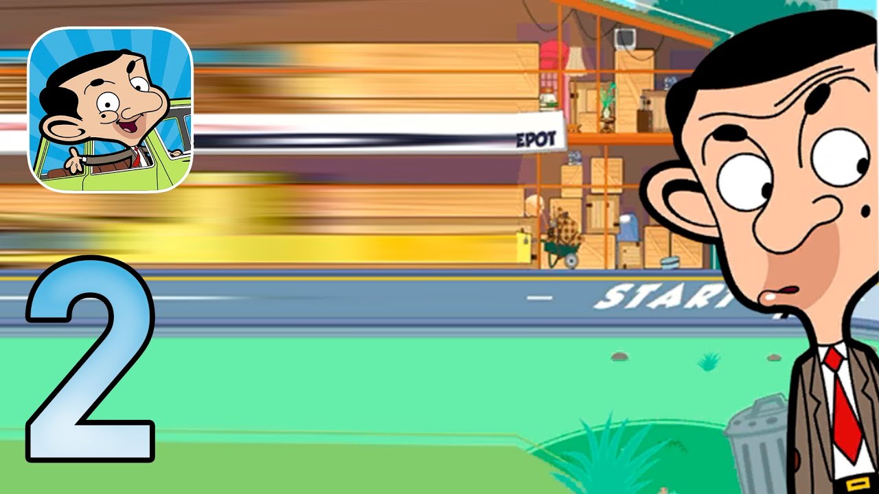 Mr Bean: Special Delivery - Gameplay Walkthrough Part 2 - Paint Car! (iOS, Android)