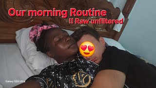 Moving In Together Finally ? Interracial Couple Morning Routine