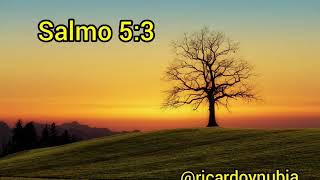 Salmos 5: 3