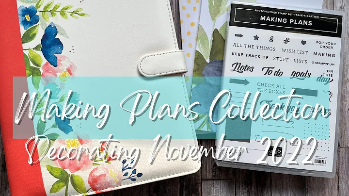 Decorating November 2022 Planner Pages | Making Pl...