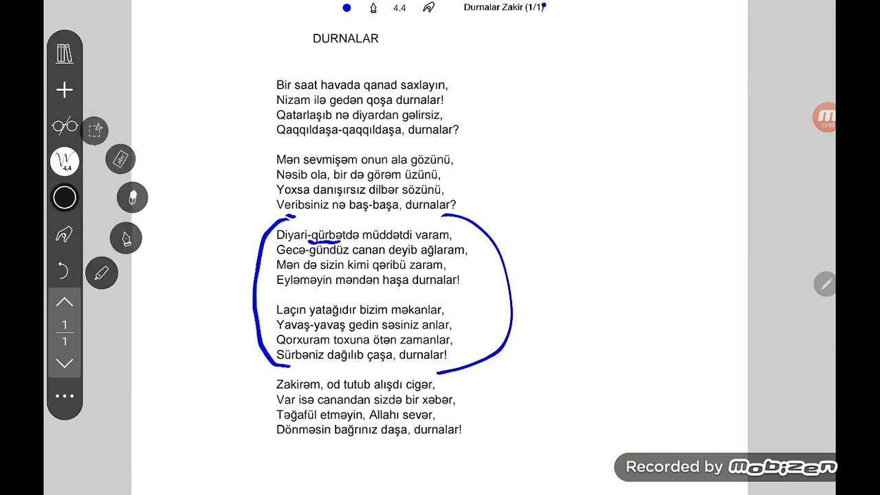 #DURNALAR Q.Zakir #Məzmun vvə forma. Bütün incəlikləri ilə