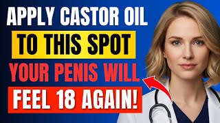 Men Over 50: Massage THIS Area with Castor Oil for Rock Solid Erections