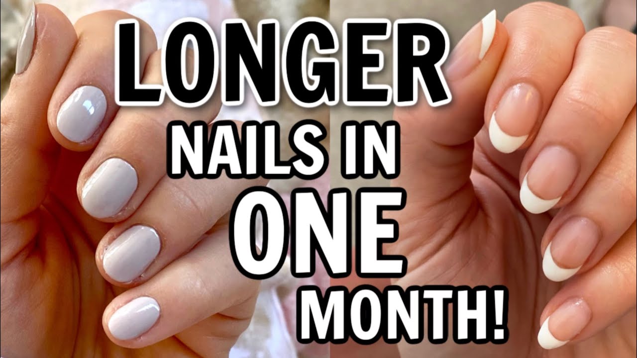 HOWTO Grow Longer Nails in ONE Month! YouTube