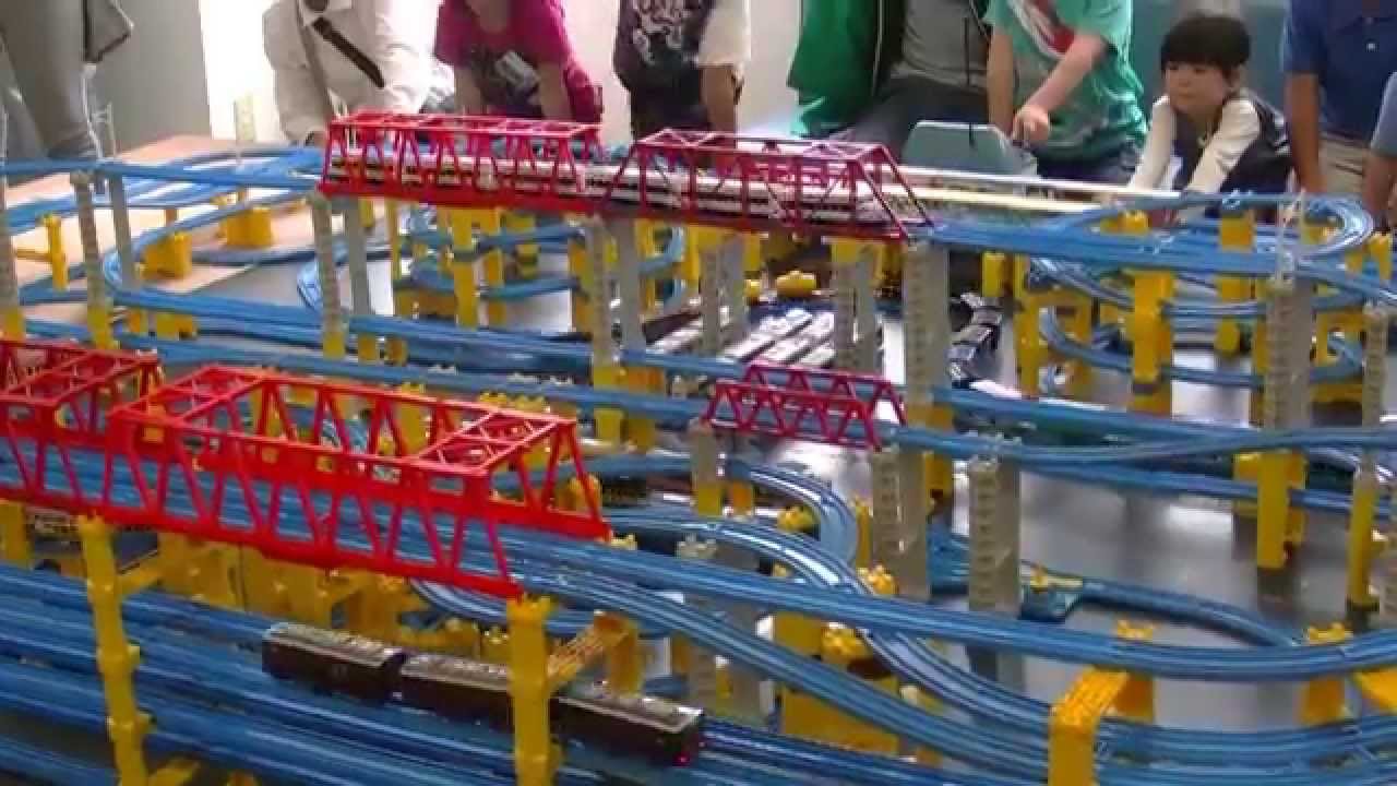 のせでんレールウェイフェスティバル2015 平野車庫でプラレールの車両が大集結!! 2015/10/17