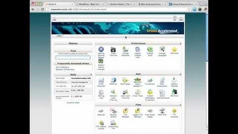 Wordpress 3.5 Video 3: Wordpress Install Method Quick Install