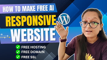 Free Website with WordPress & AI | Free Hosting, Free Domain, No Coding!
