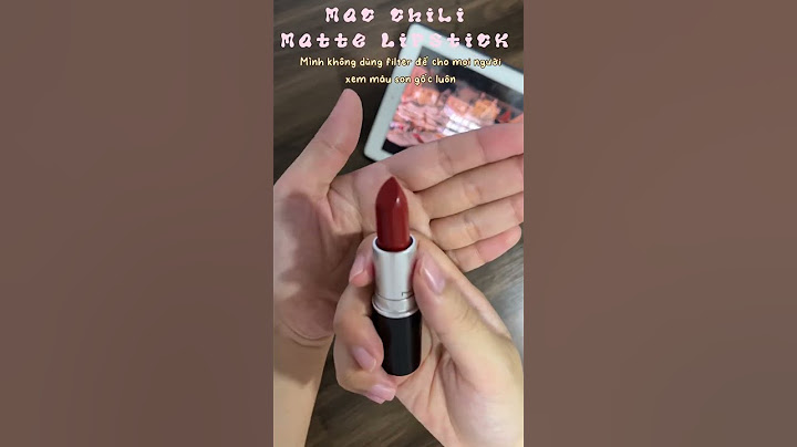 Đánh giá son mac ruby woo