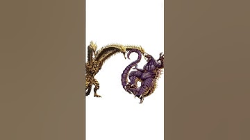 void ghidorah vs Godzilla hell #godzilla